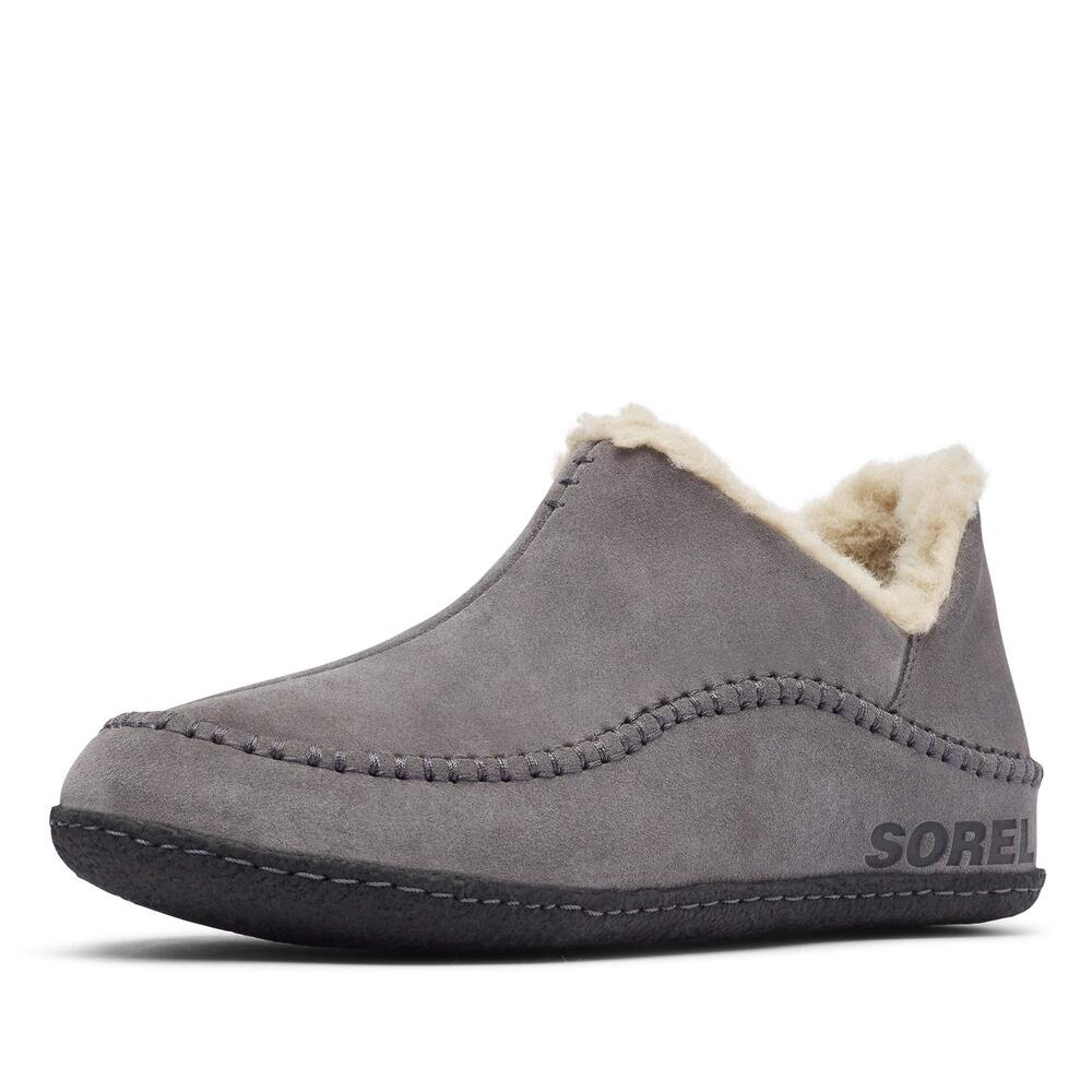 SOREL MEN'S MANAWAN LL SLIPPER - QUARRY - 11